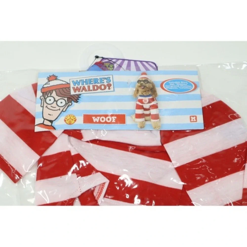 Where's‎ Waldo? Costume for Dogs - Size M
